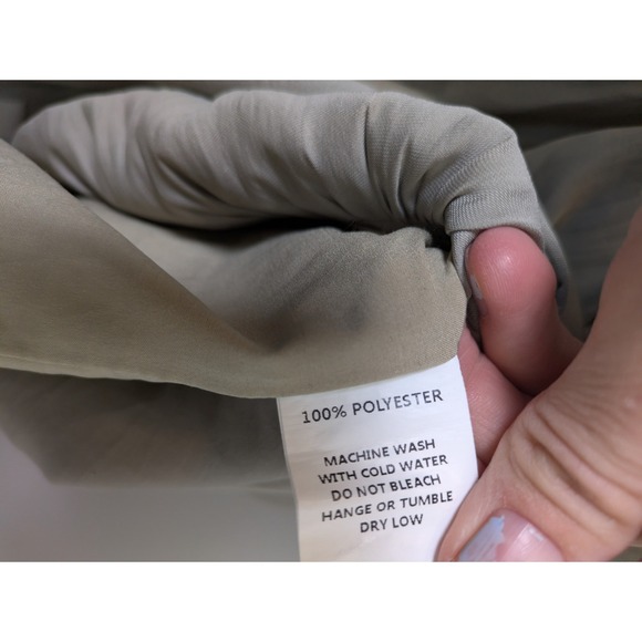 Bohme Sage Green Ruffle Tiered Maxi Dress Boho Short Sleeve Size S - Picture 8 of 10